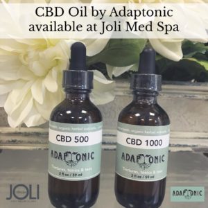 CBD Oil 500 and 1000 by Adaptonic from Joli Medical Spa