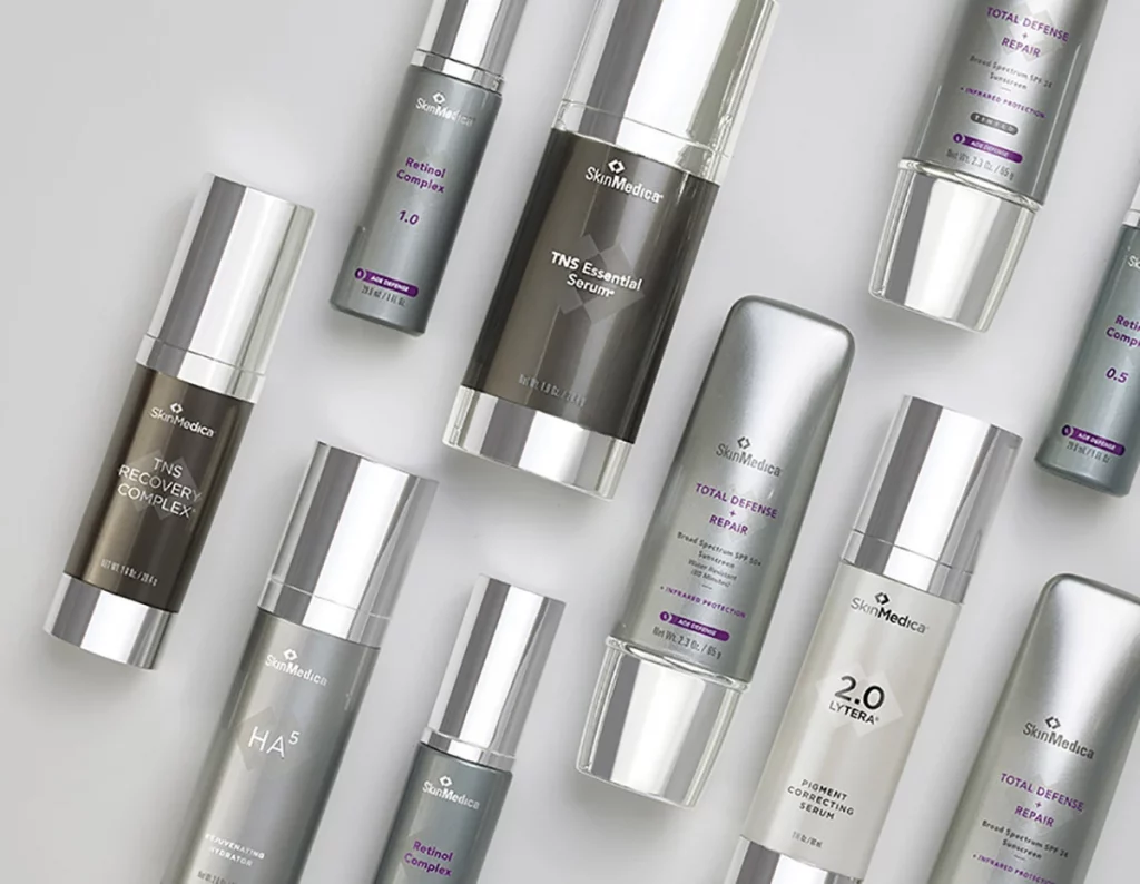 SkinMedica professional skincare products from Joli Med Spa